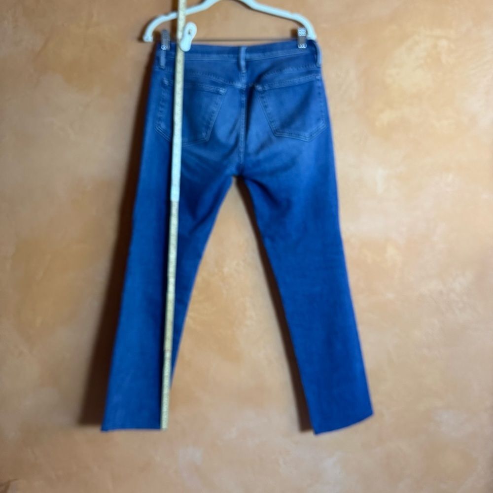 FRAME L’Homme Slim Jeans 31 Bradbury Blue Made in USA Stretch Denim - Picture 4 of 8